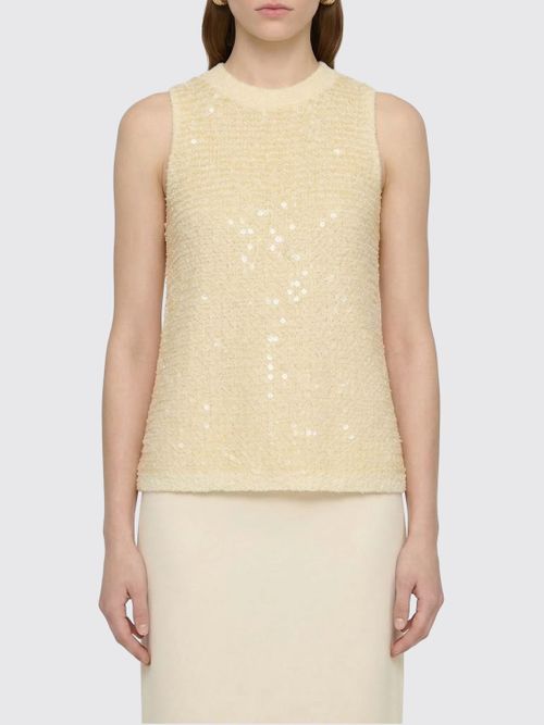 Top Woman color Ecru