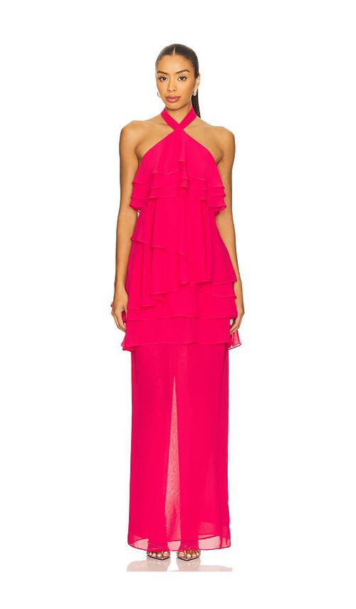 Lovers and Friends Zuri Gown in Fuchsia.  XXS. Also in L, M