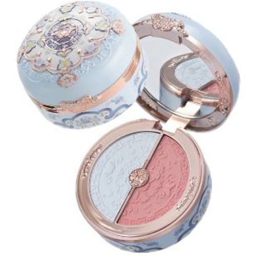 FlowerKnows - Butterfly Cloud Collar Highlighting & Blush Duo Powder - 6g - 02 Seaborne Moon