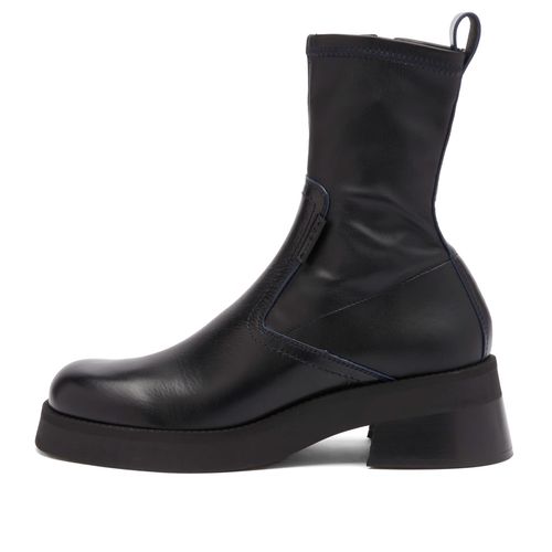 Women's Oliana Ankle Boots in Black Blue