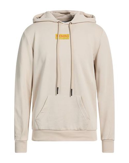 Felpa Man Sweatshirt Ivory Size L Cotton, Polyester