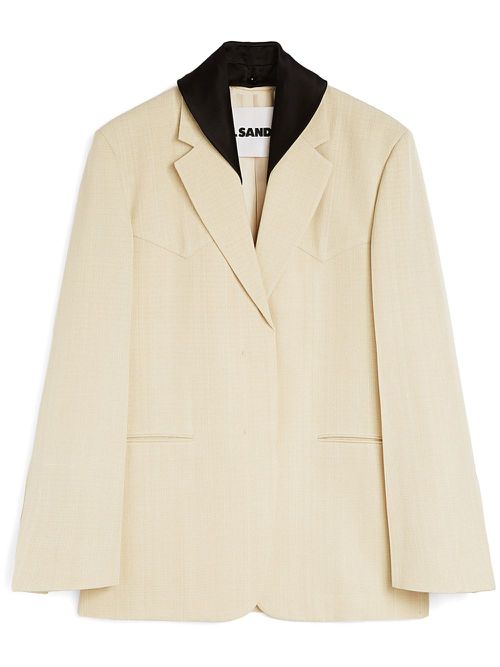 Jil Sander single-breasted blazer - Neutrals