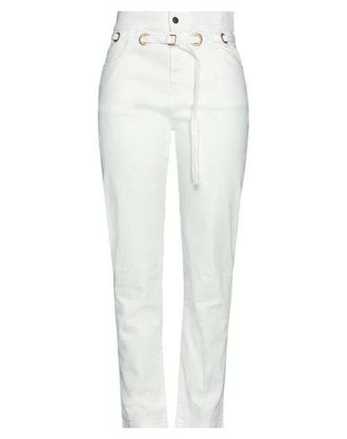 Woman Denim pants White