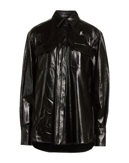 Woman Shirt Black Size 6 Pigskin