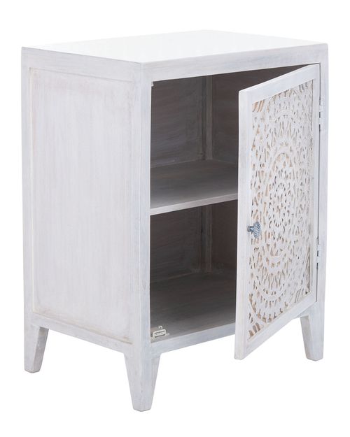 Thea Carved Nightstand