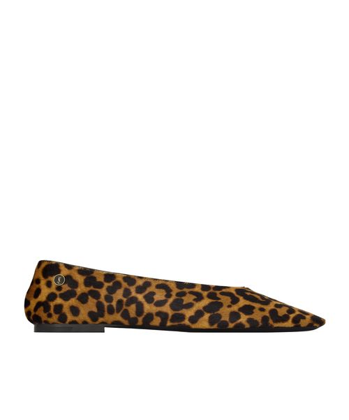 Sao leopard-print ballet flats