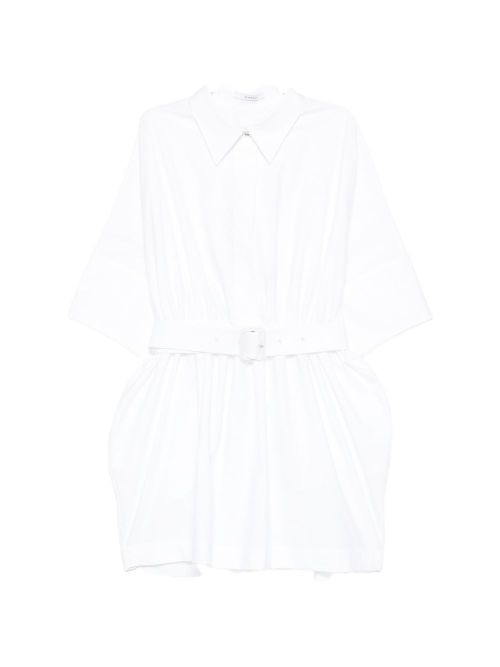 Cotton short shirtdress