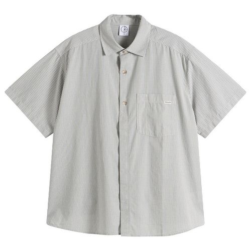 Men's Mitch Short Sleeve Shirt Blue Check