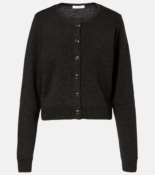Ribbed-knit cardigan