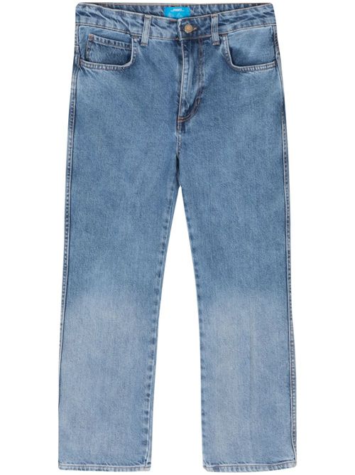 Mid-rise cropped jeans - Blue