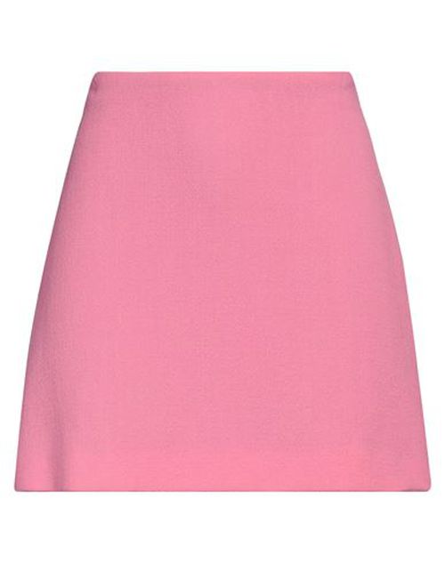 Woman Mini skirt Pink Size 6 Wool