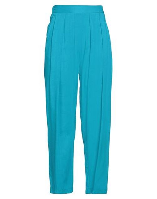Forte_forte Woman Pants Azure Size 0 Viscose, Silk