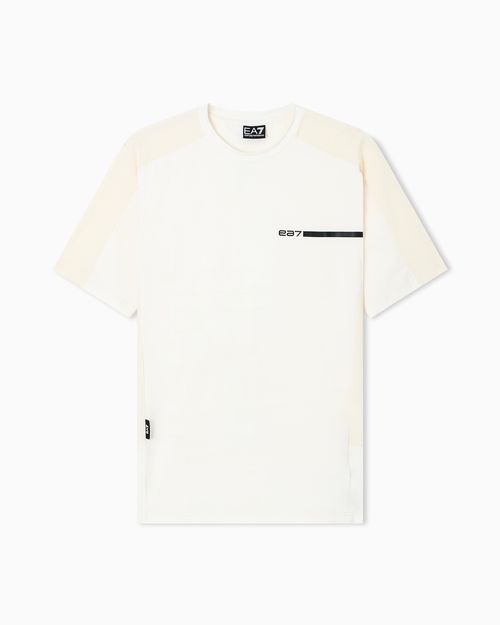 Logo Series stretch technical fabric T-shirt