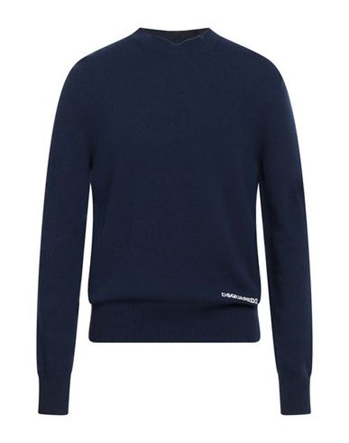 Man Sweater Navy Size M Wool, Polyamide