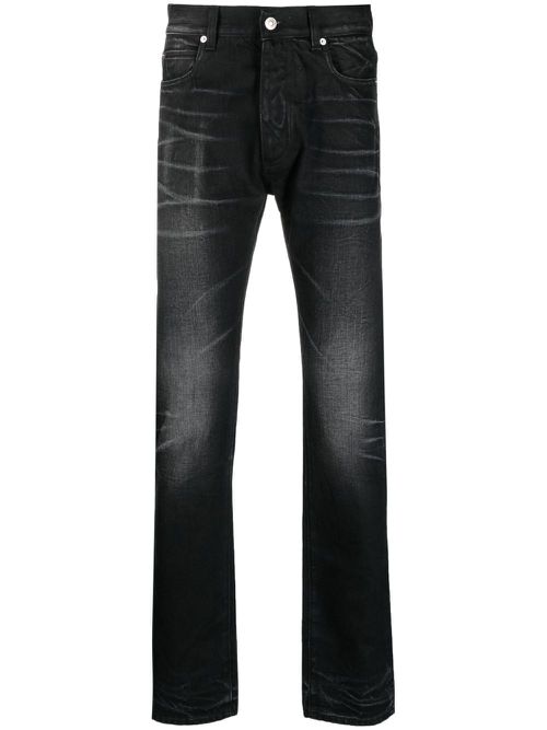 Oustin Japan slim-cut jeans - Black