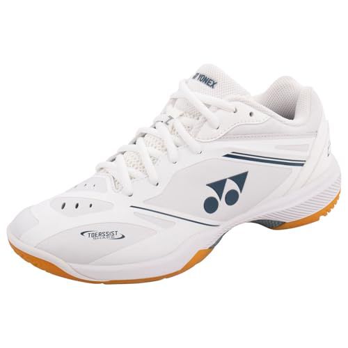 YONEX Power Cushion 65 Z4 Men's Indoor Court Shoe (White) (White, US Footwear