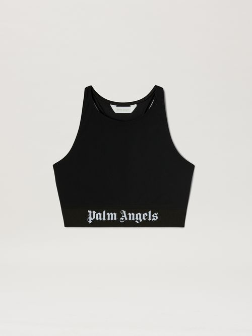 American Neckline Sport Top Woman  Black