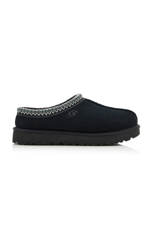 Taz Sheepskin Platform Slippers