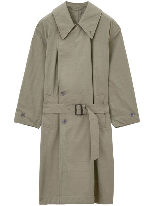 Belted trench coat - Green