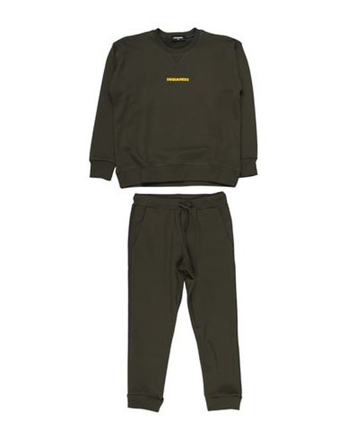 Kid Tracksuit Military green Size 12 Cotton