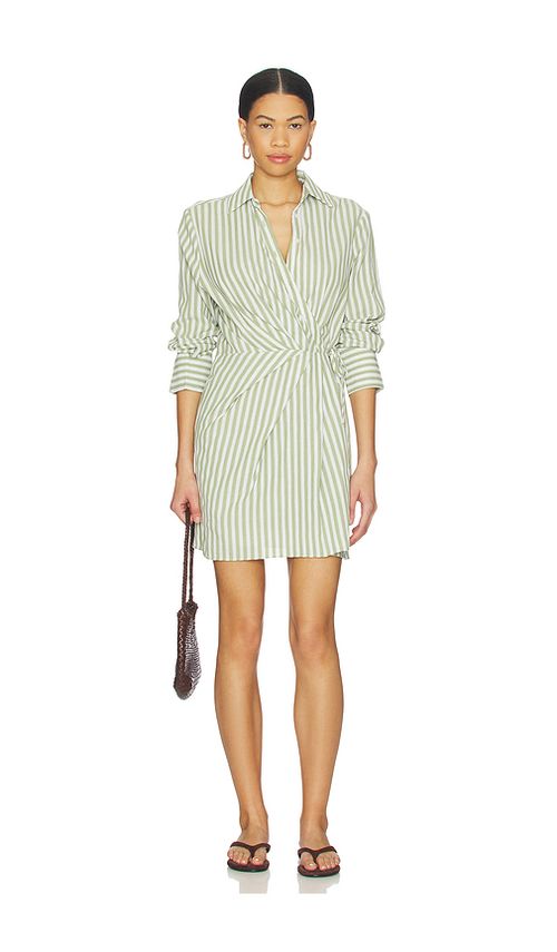 HEARTLOOM Azaline Dress in Sage. L. Also in M, S