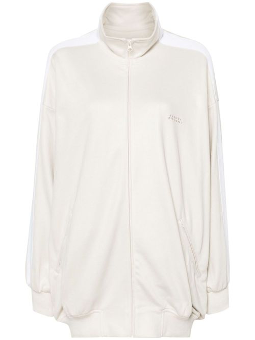 Rejane drop-shoulder jacket - Neutrals