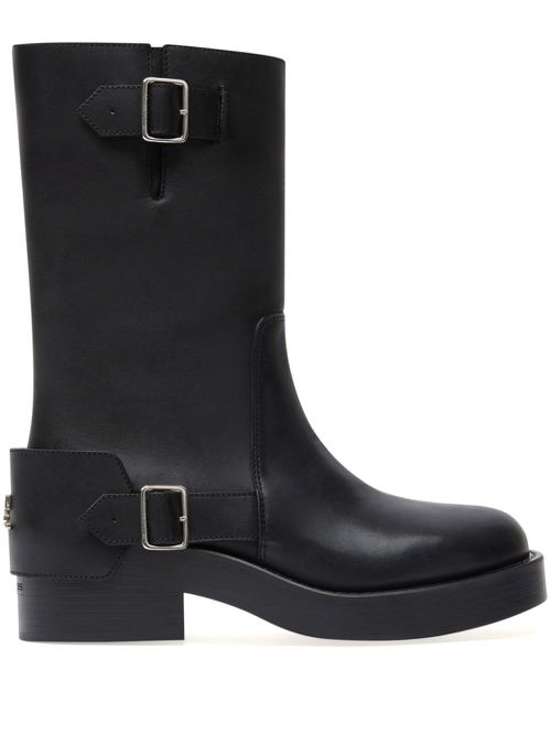 Americana leather boots - Black