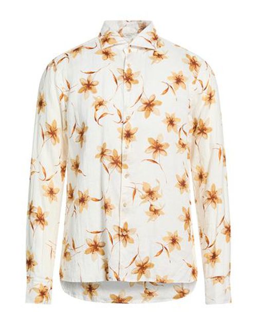 Stenströms Man Shirt Sand Size L Linen