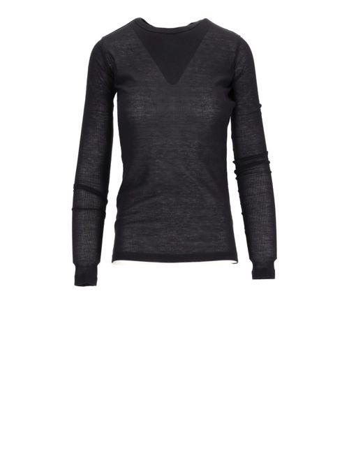 Black Fiene Long Sleeve T-Shirt