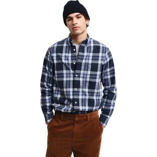 GANT Reg Tartan Melange Check Shirt