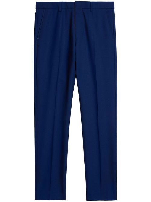 Mid-rise trousers - Blue