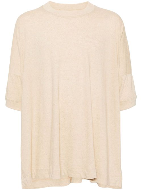 Crew-neck T-shirt - Neutrals