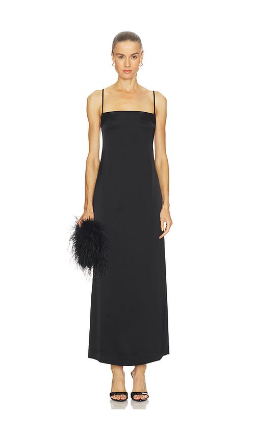 Paris Georgia Phoebe Slip Dress in Black. XS also in L