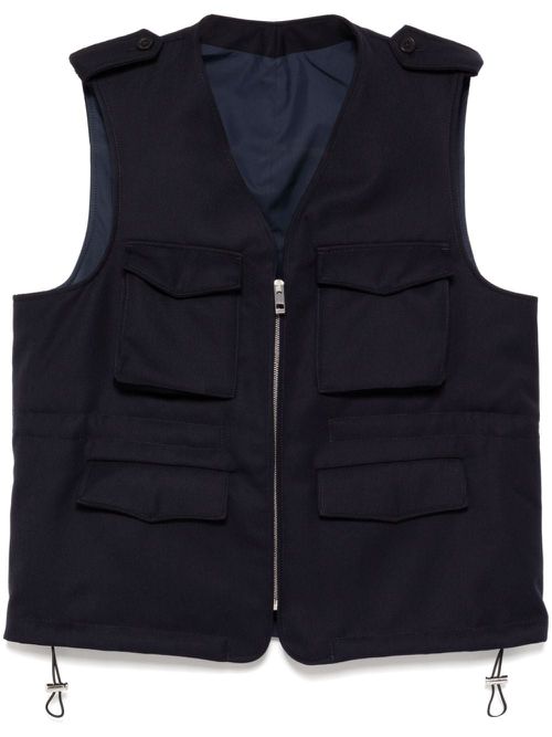Padded gilet - Blue