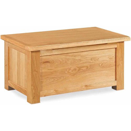 Lanner Oak Blanket Box, Toy Chest | Sprung Lid | Roseland