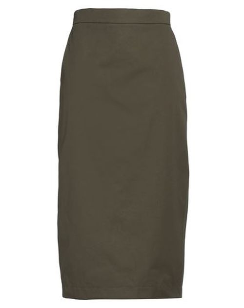 Woman Midi skirt Military green