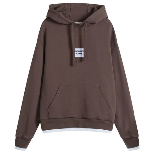 Women's Rabbit Ears Hoodie in Brown/Light Blue