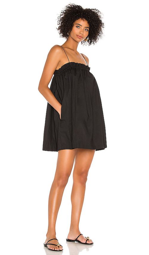 L'Academie The Arcello Mini Dress in Black. L. Also in XXS, XS, S
