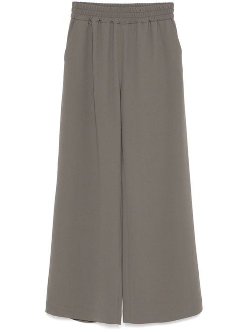 Crepe trousers - Green