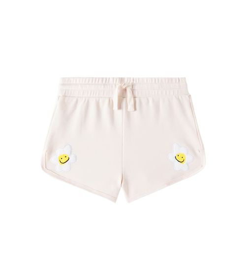 Stella McCartney Kids Patch-appliqué cotton jersey shorts