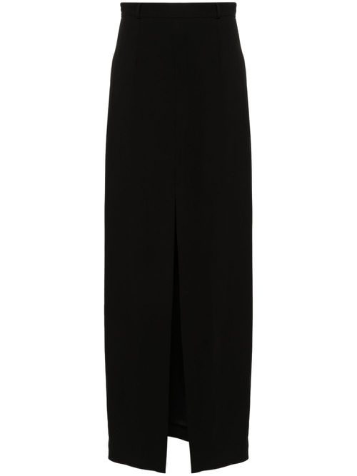 Dart-detail skirt - Black