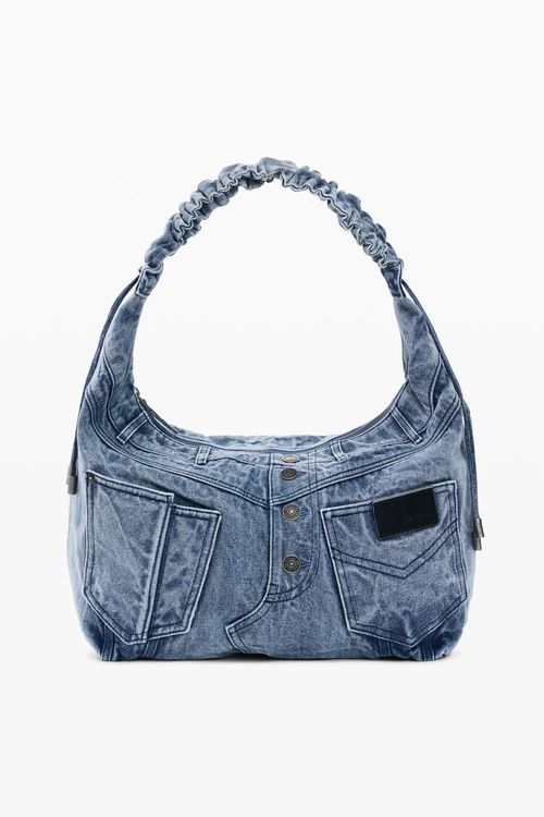 Medium denim bag