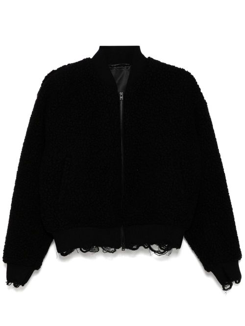 Raw-cut jacket - Black