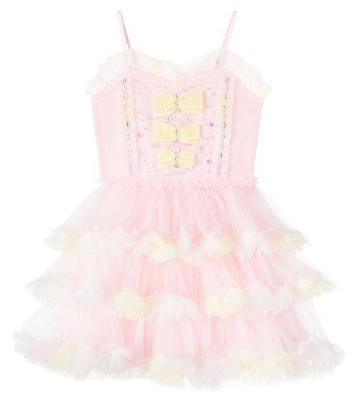 Music Box embellished tulle dress