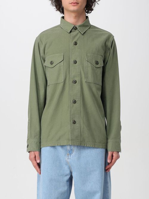 Jacket Men color Green