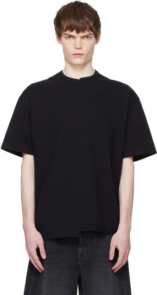 Black Split T-shirt