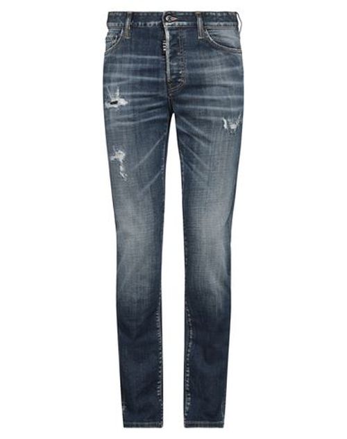 Icon Man Jeans Blue Size 38 Cotton, Elastane, Calfskin