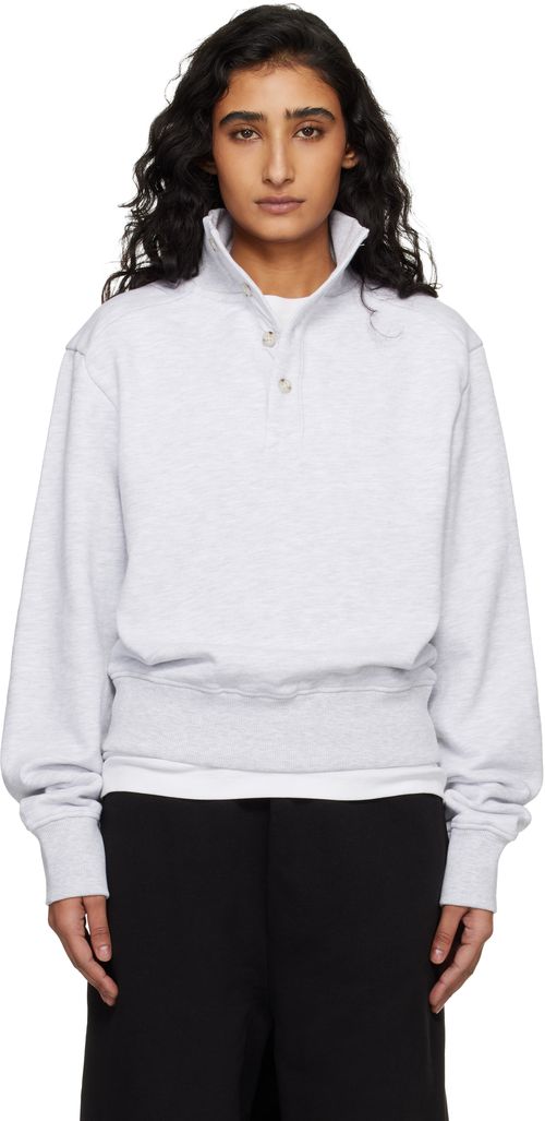 Gray Port Pullover Sweatshirt
