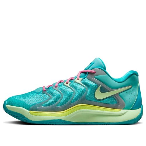 KD 17 HV1945-300 Jonquel Jones Bahamas Women Teal basketball Shoes DWA1697