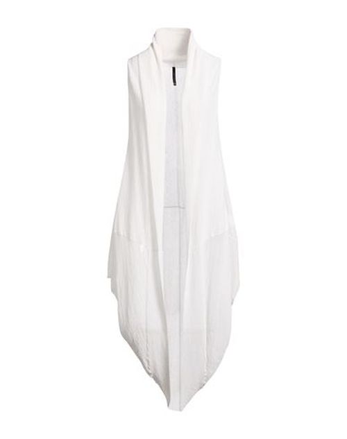 Woman Cardigan White Size 8 Viscose, Polyamide